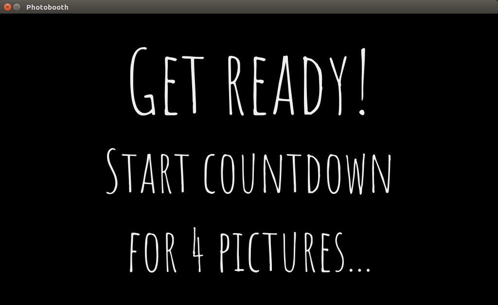 Greeter screen Greeter screen